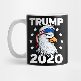 Trump 2020 Eagle American Flag Bandana Mug